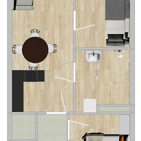 Aparthotel M2suites By Bestchoice - Messe - Parking - Self-check-in Graz